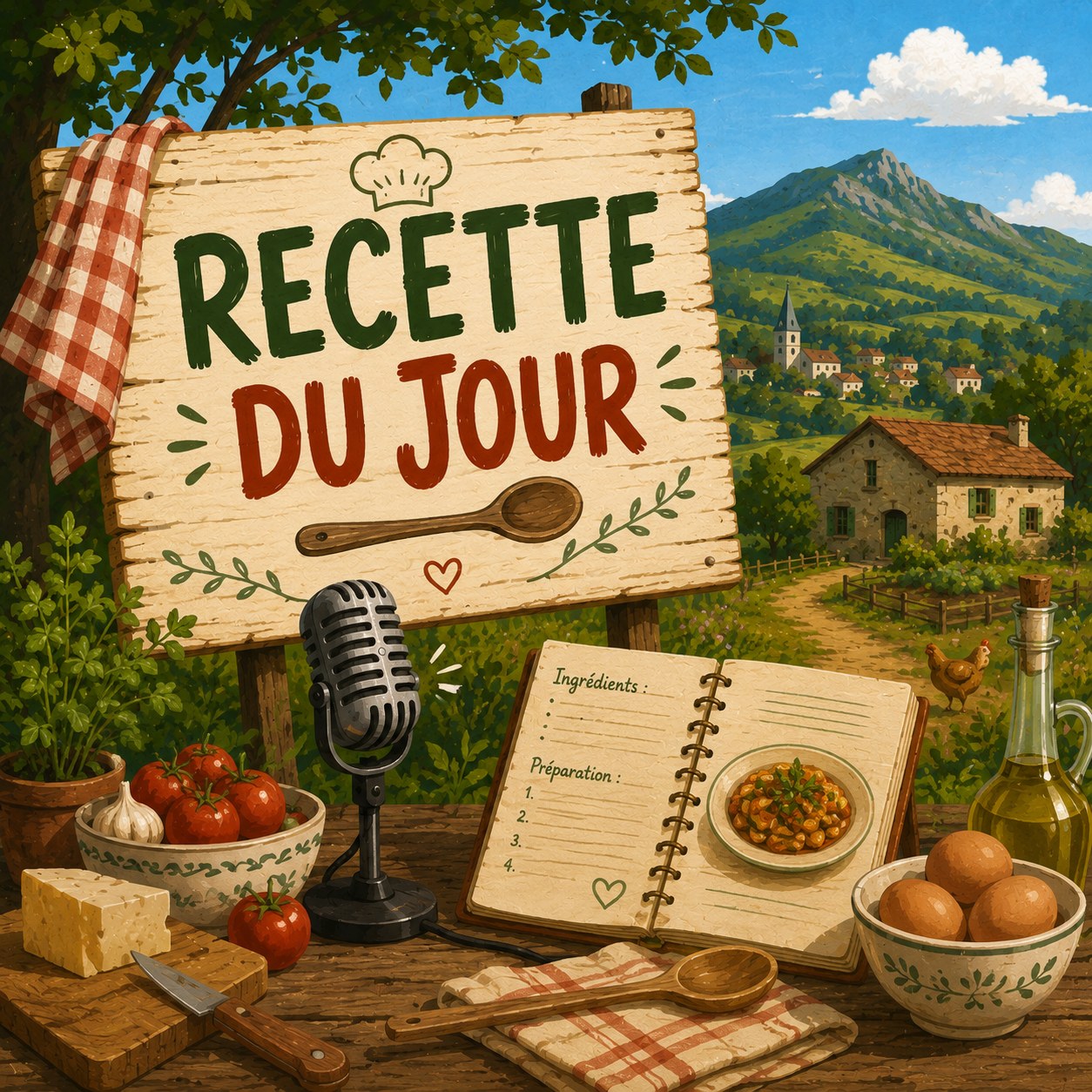 Les recettes du jour